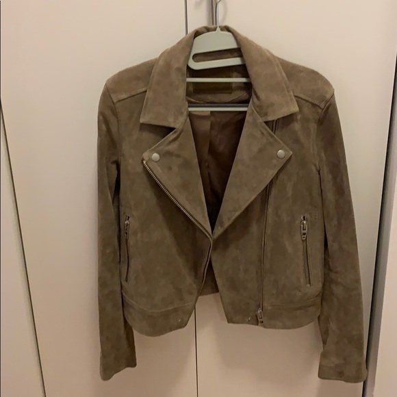 Blank NYC suede motorcycle jacket - Picture 4 of 14